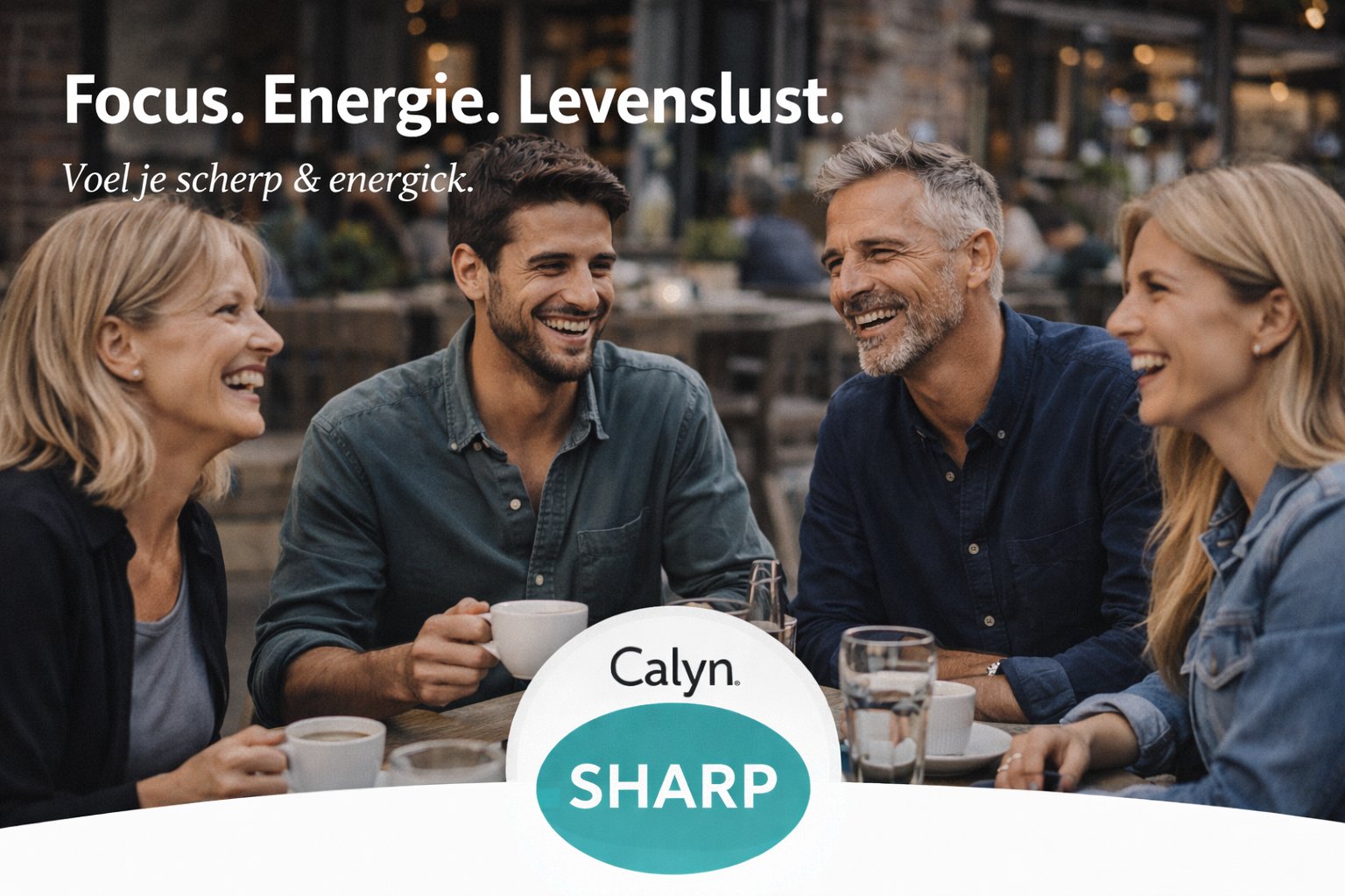 CALYN Sharp — mensen in beweging